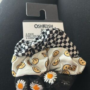 BNWT-Osh Kosh 3 Pack Pony Tail holder